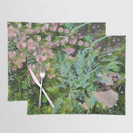 January Flowers Placemat