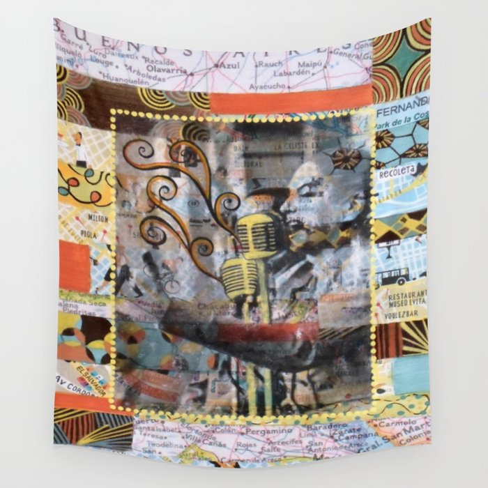 Evita Mia Wall Tapestry