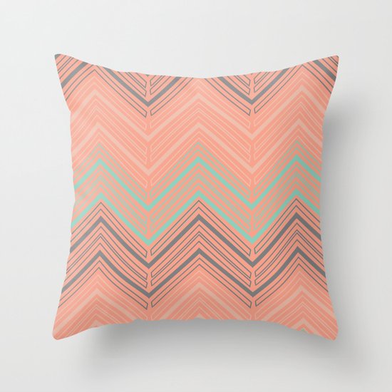 Soft Chevron Throw Pillow