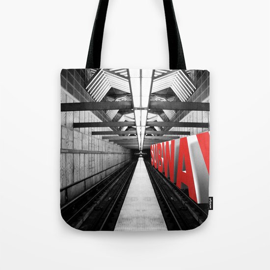 LA subway Tote Bag