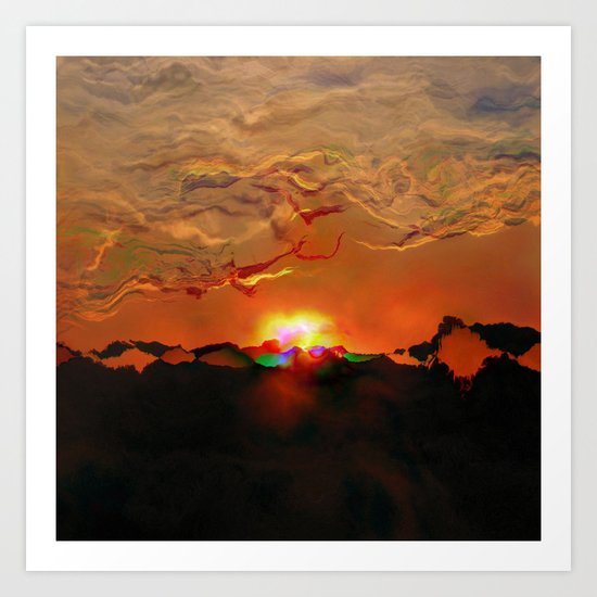 Explosion Art Print