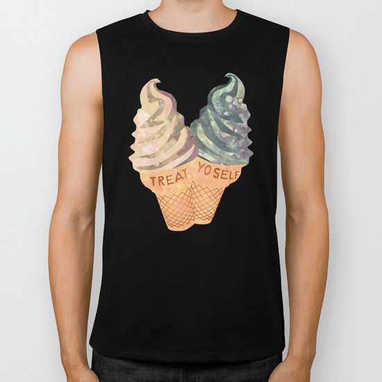 Treat Yo' Self Biker Tank