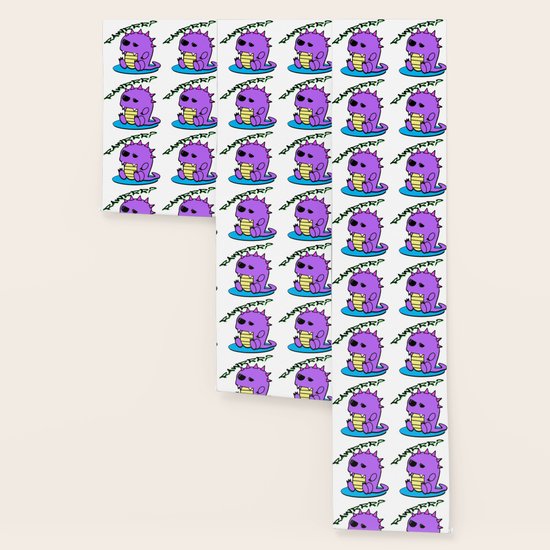 Muki The Tired Yami Kawaii Pastel Dinosaur Wallpaper By
