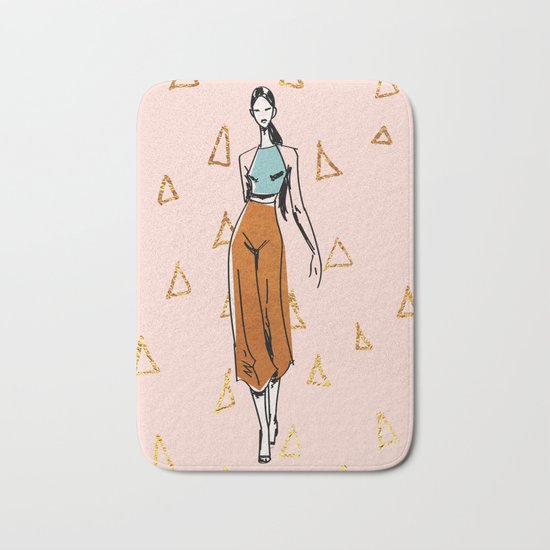 Fashion Boss Bath Mat
