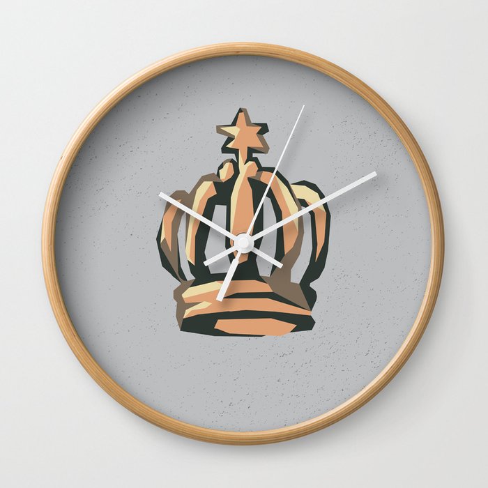 Crown Wall Clock