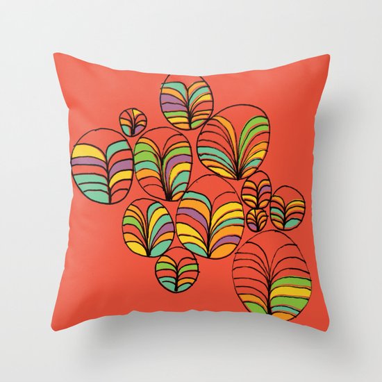 Garden Bay Throw Pillow