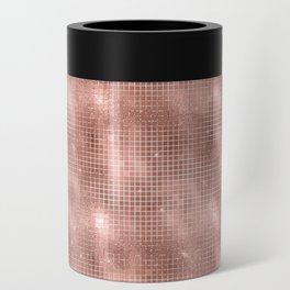 Luxury Rose Gold Sparkle Pattern Can Cooler