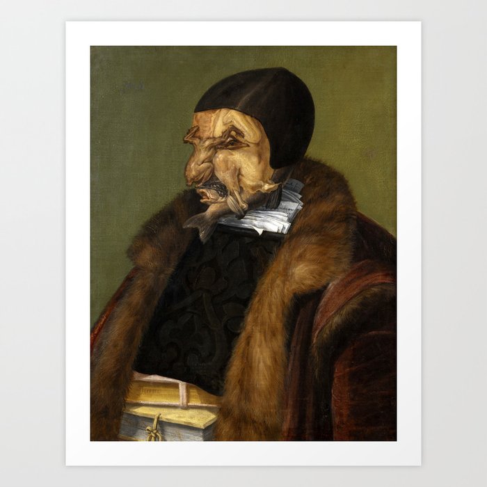 Giuseppe Arcimboldo The Jurist Art Print By Alexandra Arts