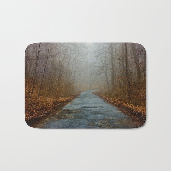 Mysterious Forest Bath Mat