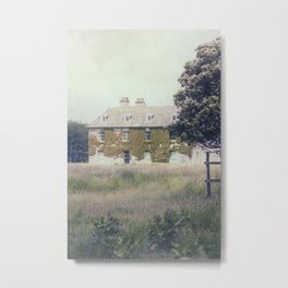 English Cottage Metal Print