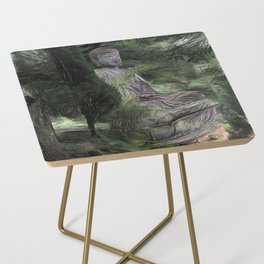 Hidden Buddha van Gogh Style Side Table