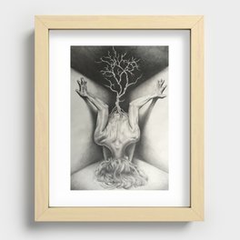 Coexistence Recessed Framed Print