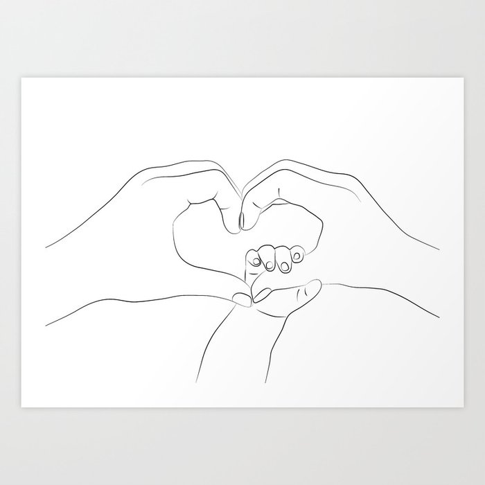 Unconditional Love Art Print