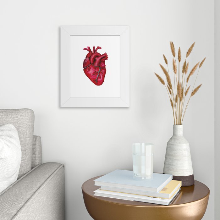 Heart Wall Art, Canvas Prints, Framed Prints, Wall Peels