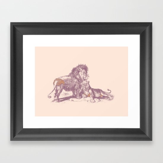 Rrrrauwch! Framed Art Print