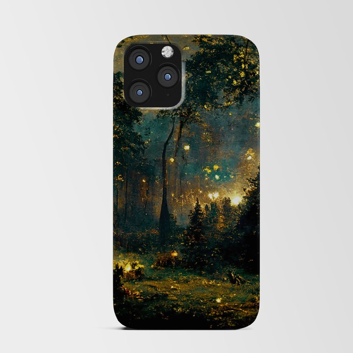 Walking through the fairy forest iPhone Card Case