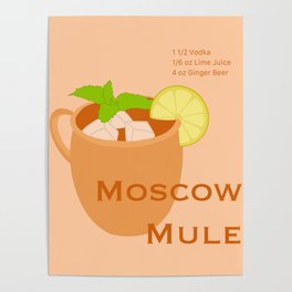 Recipe: Moscow Mule Poster