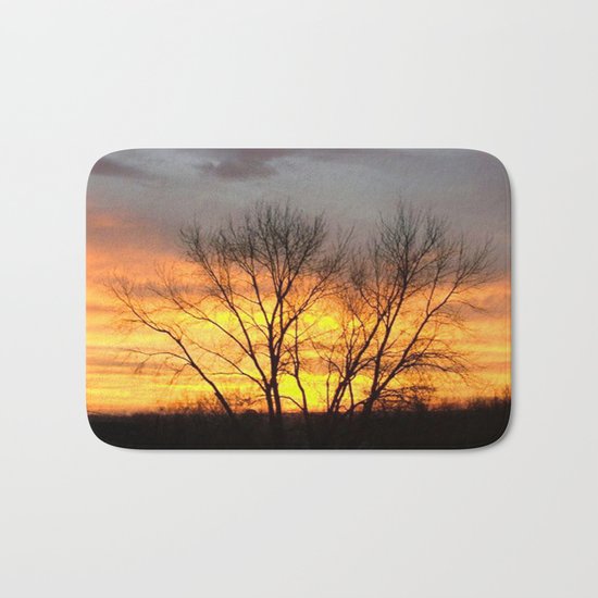 Radiant Sunset Bath Mat