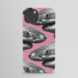 Shark pattern iPhone Case