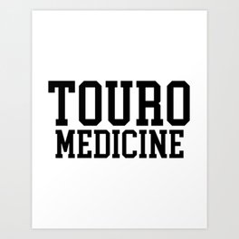Touro Medicine Art Print | Medicine, Nyc, School, Stencil, Typography, Nurse, Pattern, Black And White, Doctor, College 