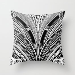 Polynesian Tribal Designs Throw Pillow