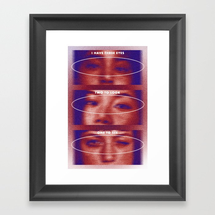 my third eye Framed Art Print