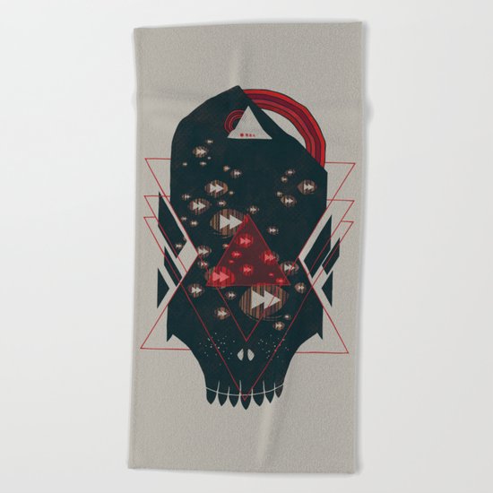 Fast Forward Beach Towel