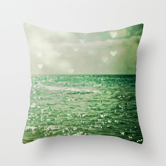 Sea of Happiness Throw Pillow