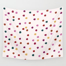 Autumn Paint Spots Wall Tapestry
