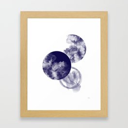 Abstract Orbs Framed Art Print