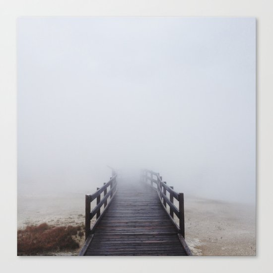 Geyser Steamway Canvas Print
