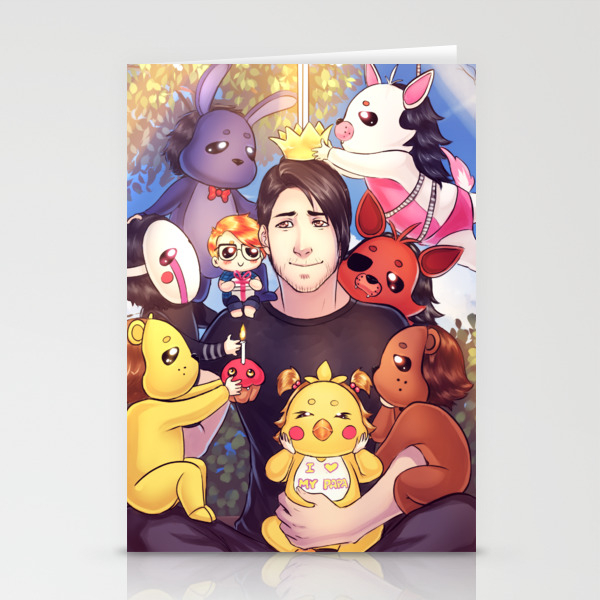 I Will Always Remember This Markiplier Fnaf Stationery Cards
