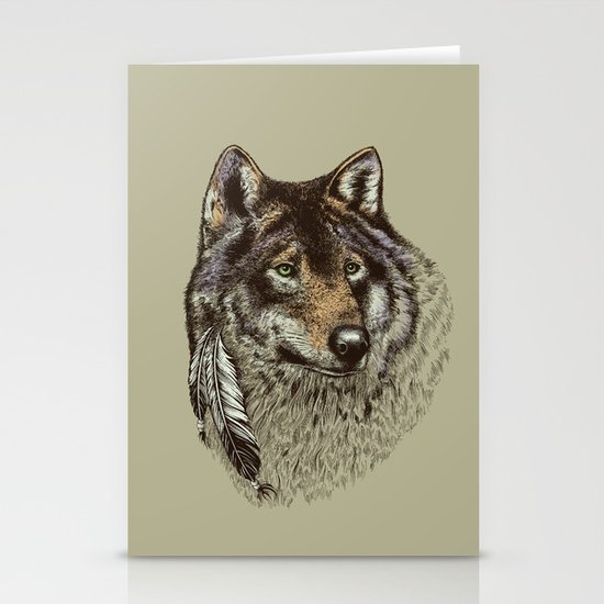 Wolfen Stationery Cards