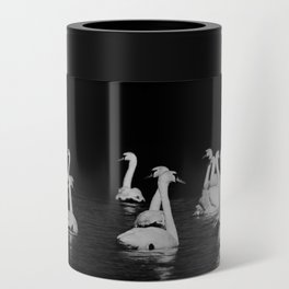 The dark swan lake | Graceful darkness | Black and white Fine Art Photography Can Cooler