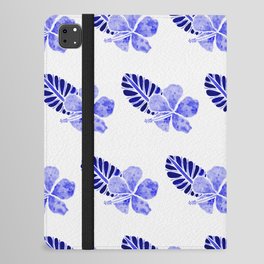Hibiscus Tropical - Blue iPad Folio Case