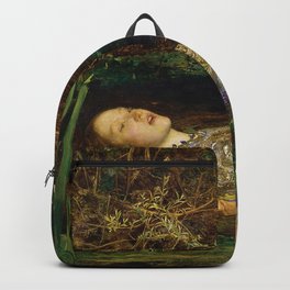 Ophelia, Painting, Sir John Everett Millais Backpack