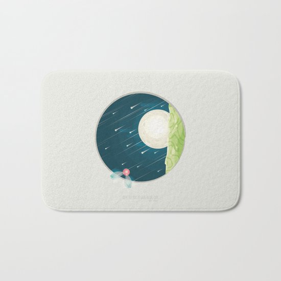 Where nature ends Bath Mat