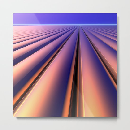 As Far as the Eye Can See Metal Print