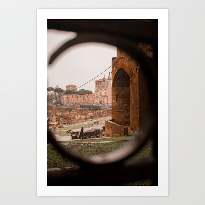 Roman View Art Print