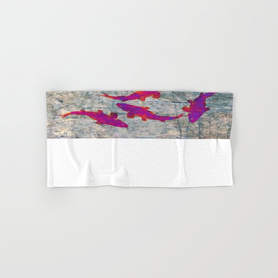 Koi Carps WW Hand & Bath Towel