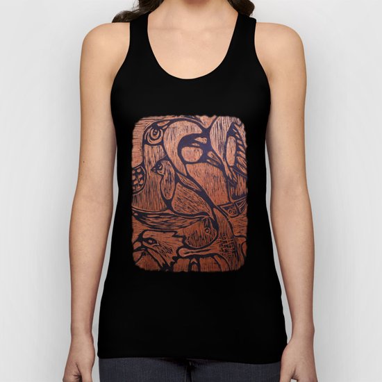 bird Unisex Tank Top