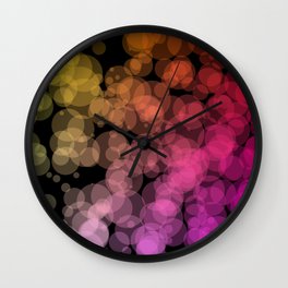 Colored circles Wall Clock | Colours, Coloredcircles, Circles, Colourful, Geometric, Graphic, Colorful, Graphicdesign, Bubbles, Colors 