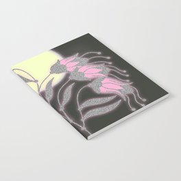 Droopy Moody Flowers Notebook