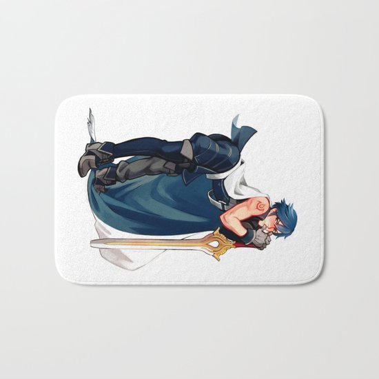 Chrom 1/7 Scaled Figure Bath Mat