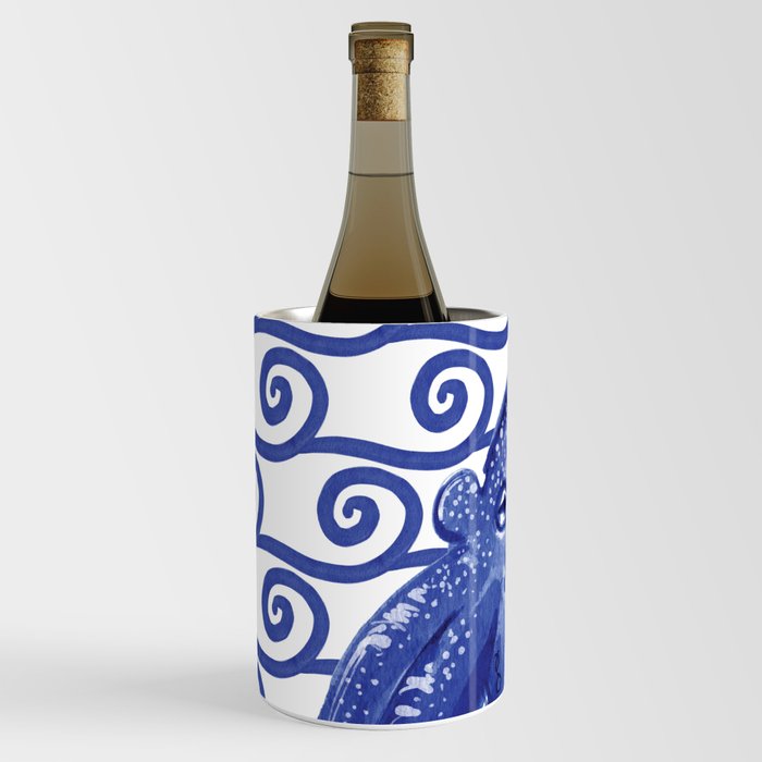 Octopus 3 with Wave Pattern Wine Chiller