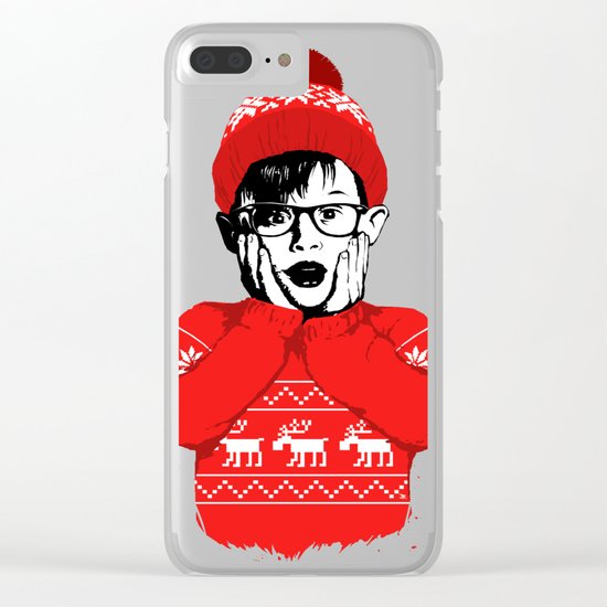 home alone Clear iPhone Case