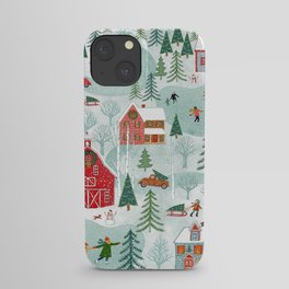 New England Christmas iPhone Case