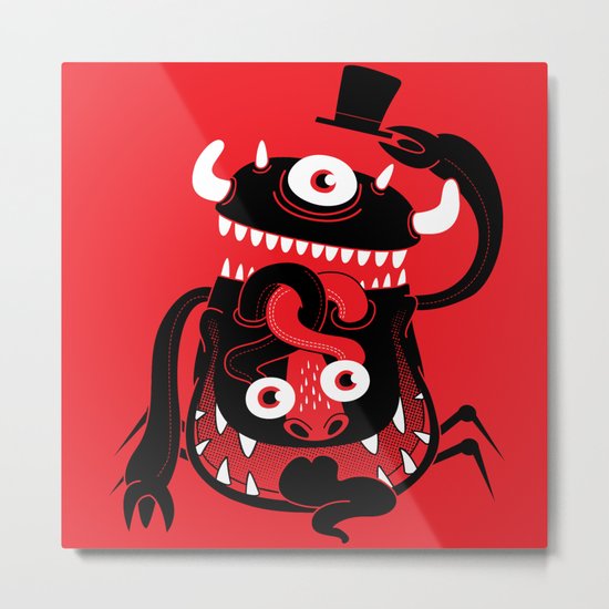 Mister Monster Metal Print