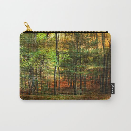 Autumn Sunset - In The Woods Carry-All Pouch
