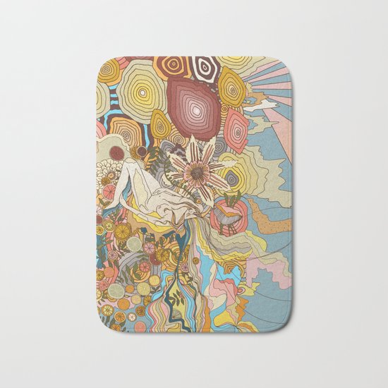 Great Fruits & Blood Oranges Bath Mat